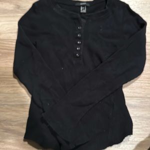 Forever 21 Waffle Henley